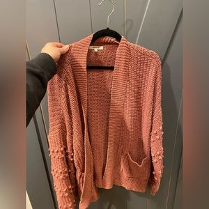 Madewell Pink Cardigan